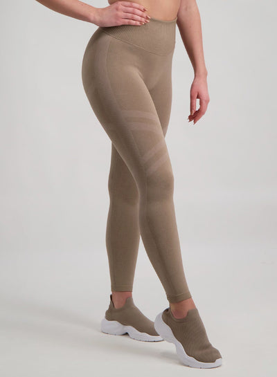 Espresso Fierce Seamless Tights