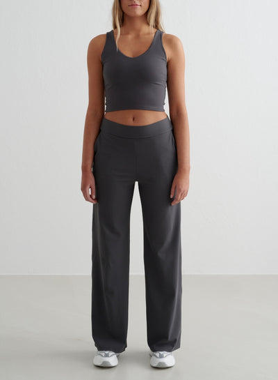 Shadow Grey Sense Wide Pants