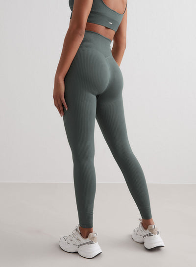Shop Generic Ribbed Yoga Leggings Women Sports Pants Tights Seamless Sport  Femme Gym Leggins Online