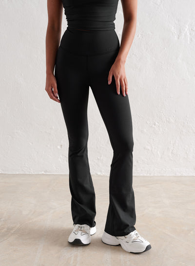 Rio stripe high waist tights - Aimn - size medium : BidBud