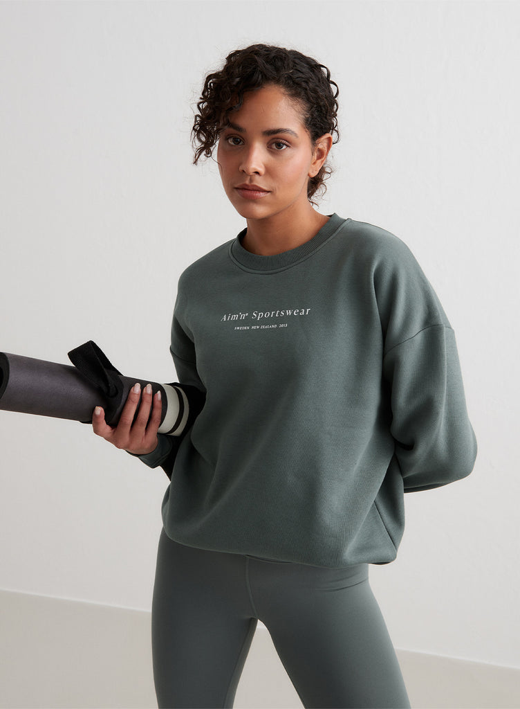 Sage Serif Sweatshirt AIM N